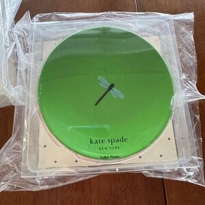 Kate spade dragonfly tidbit plates NEW 12 plates total